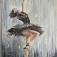 black ballerina